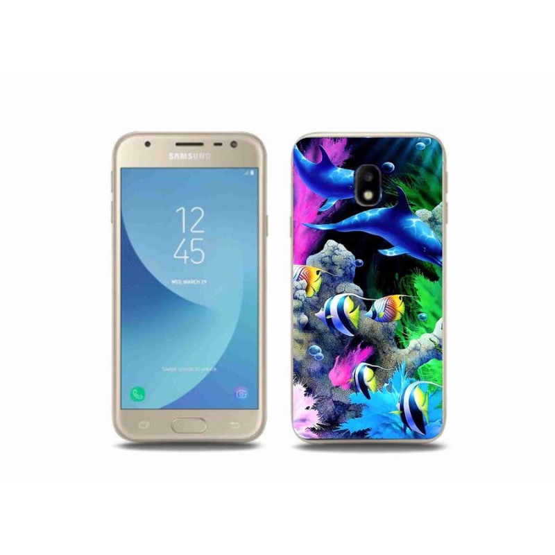 Gél tok mmCase mobiltelefonhoz Samsung Galaxy J3 (2017) - Sea World