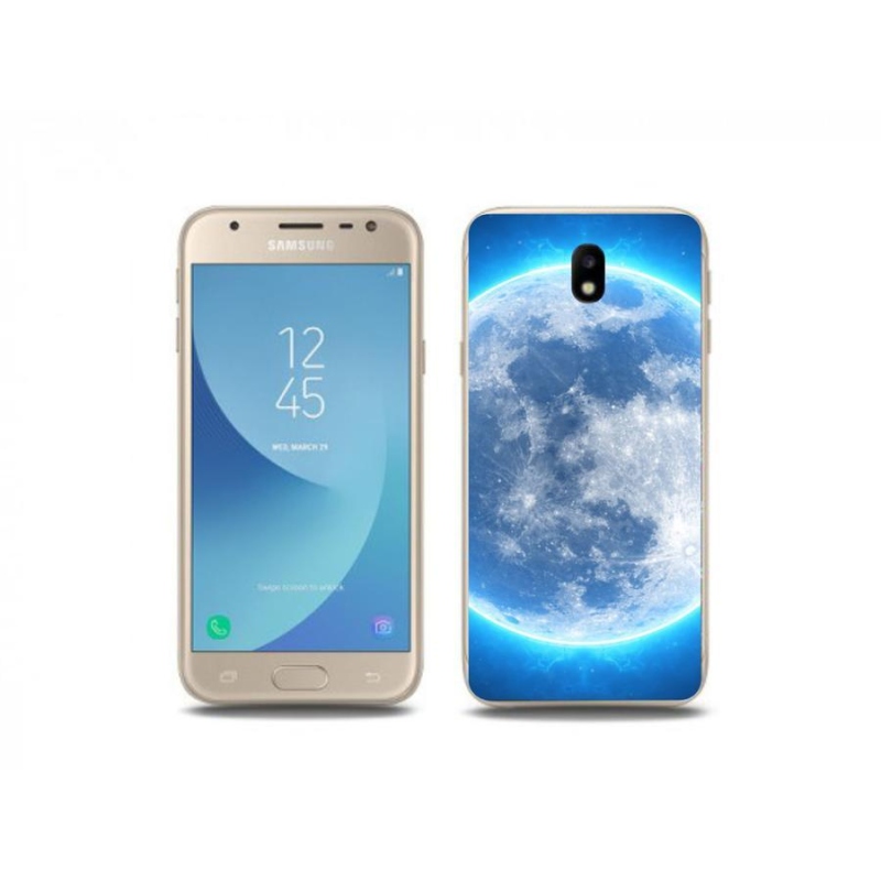 Gél tok mmCase a Samsung Galaxy J3 (2017) számára - földgömb