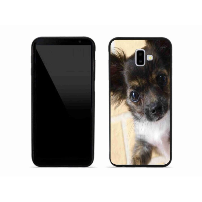 Gél tok mmCase mobiltelefonhoz Samsung Galaxy J6 Plus - chihuahua 2