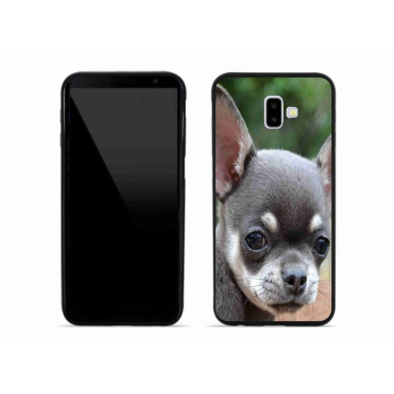 Gél tok mmCase mobiltelefonhoz Samsung Galaxy J6 Plus - chihuahua