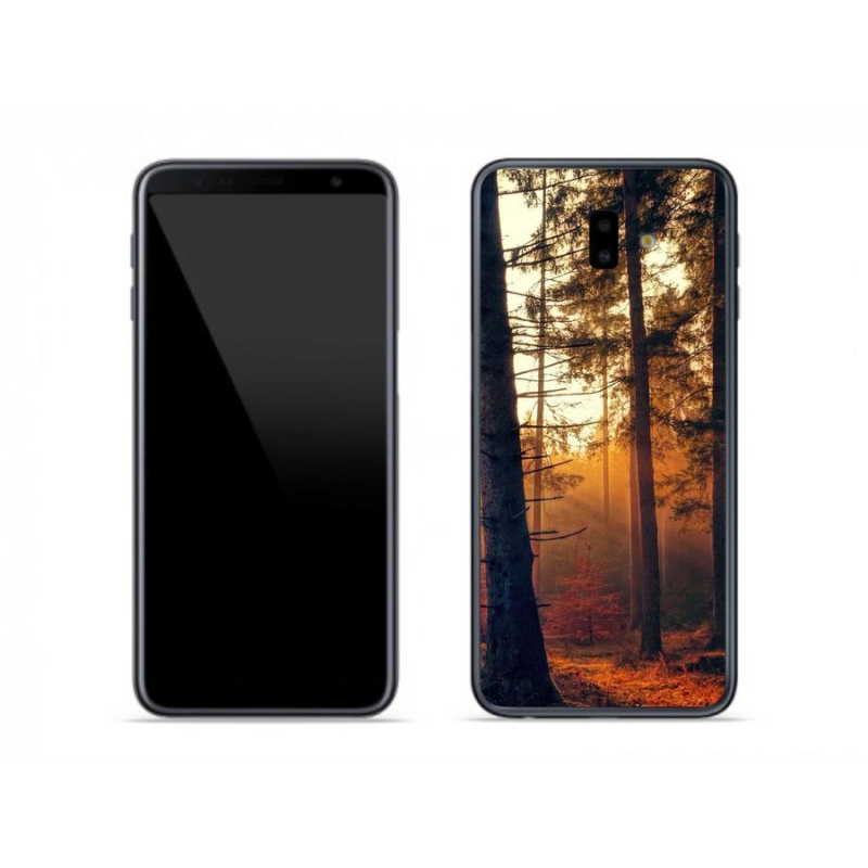 Gél tok mmCase Samsung Galaxy J6 Plus - erdő