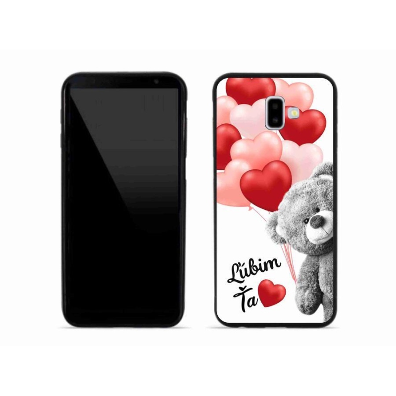 Gél tok mmCase mobiltelefonhoz Samsung Galaxy J6 Plus - I love you en