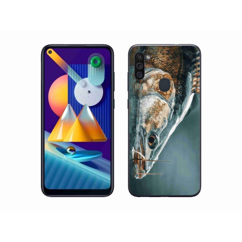 Gél tok mmCase Samsung Galaxy M11 készülékhez - ananász