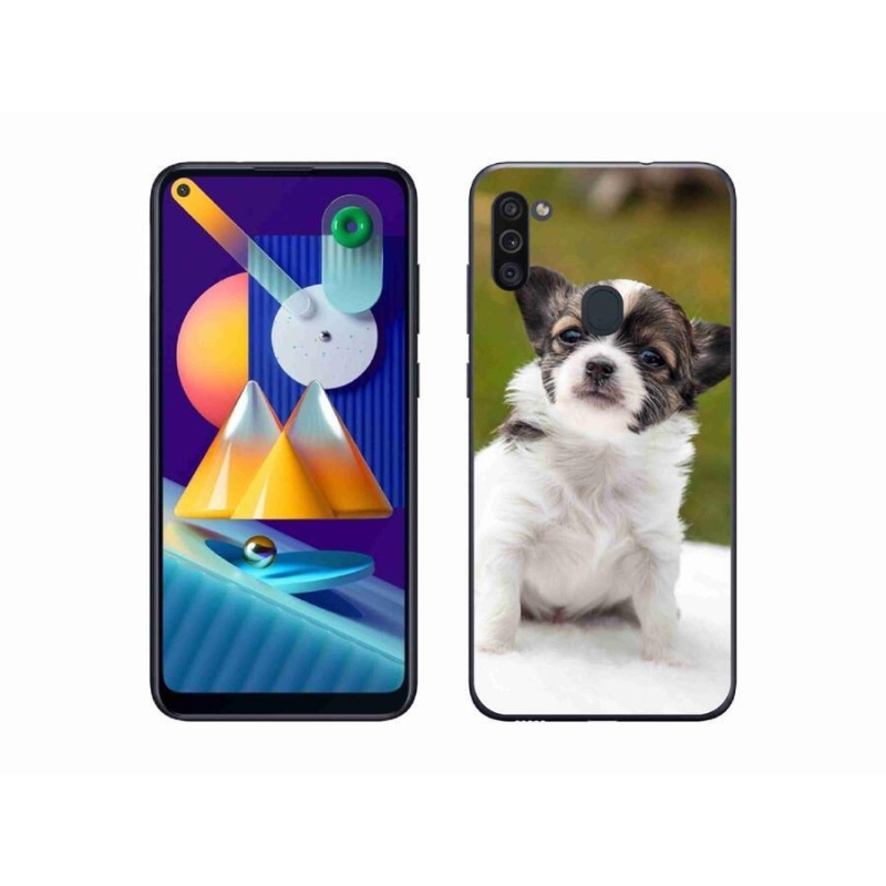 Gél tok mmCase mobil Samsung Galaxy M11 - chihuahua 4