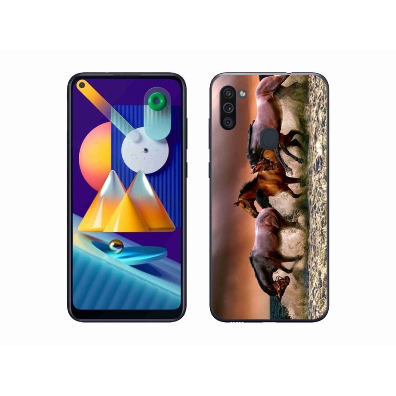 Gél tok mmCase mobil Samsung Galaxy M11 - lovak 1
