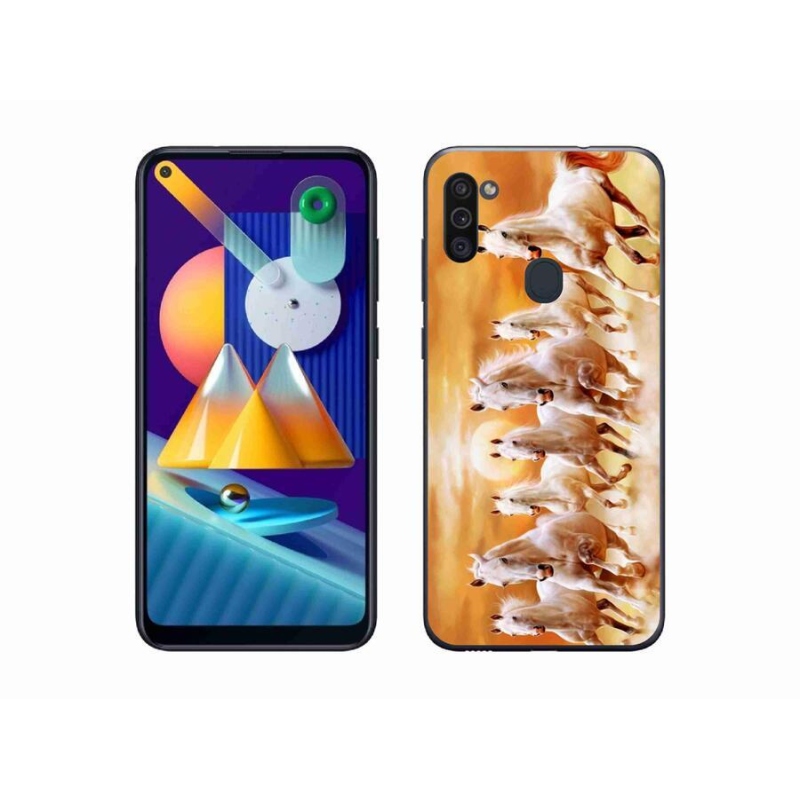 Gél tok mmCase mobil Samsung Galaxy M11 - lovak 2