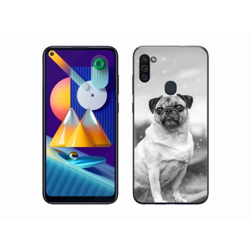 Gél tok mmCase Samsung Galaxy M11 készülékhez - mopsz