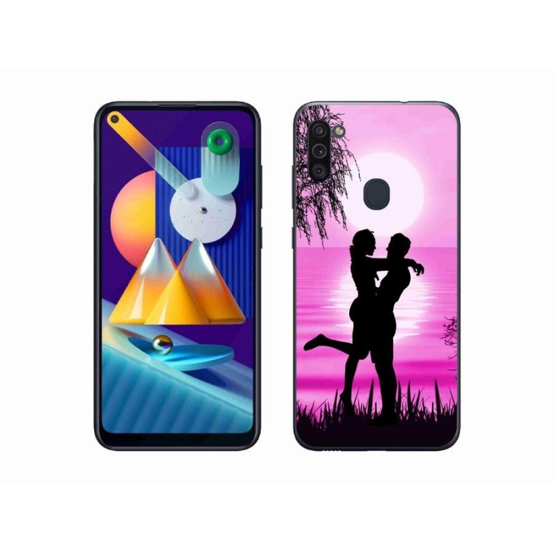 Gél tok mmCase Samsung Galaxy M11 készülékhez - naplemente