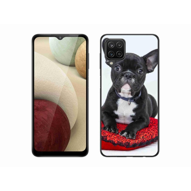 Gél tok mmCase a Samsung Galaxy M12 készülékhez - bulldog
