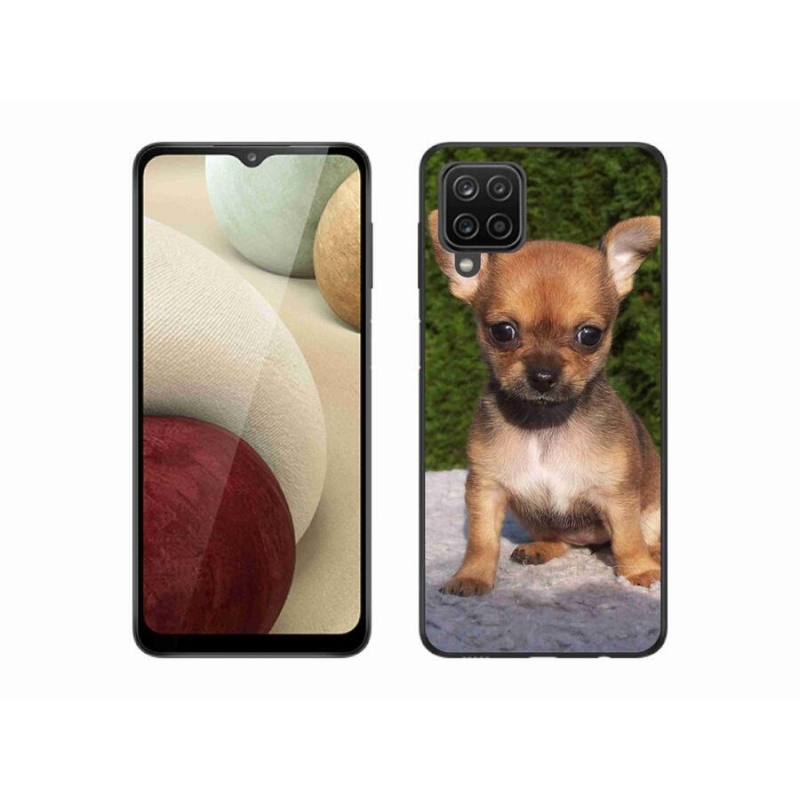 Gél tok mmCase mobil Samsung Galaxy M12 - chihuahua 3
