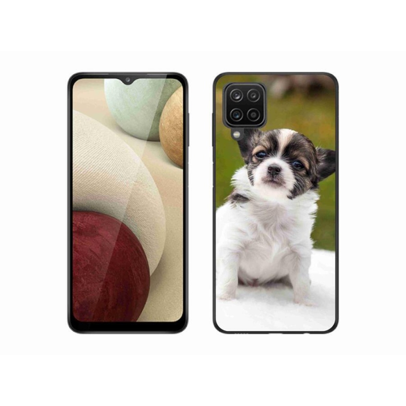 Gél tok mmCase mobil Samsung Galaxy M12 - chihuahua 4