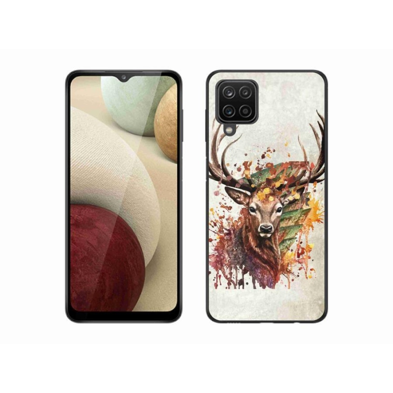 Gél tok mmCase a Samsung Galaxy M12 készülékhez - szarvas 1