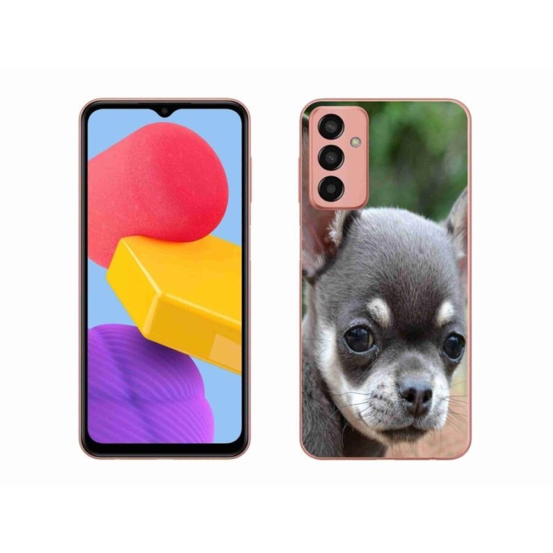 Gél tok mmCase a mobil Samsung Galaxy M13 - chihuahua - mobiltelefonhoz