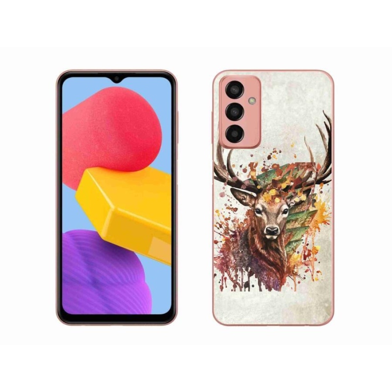 Gél tok mmCase Samsung Galaxy M13 készülékhez - szarvas 1