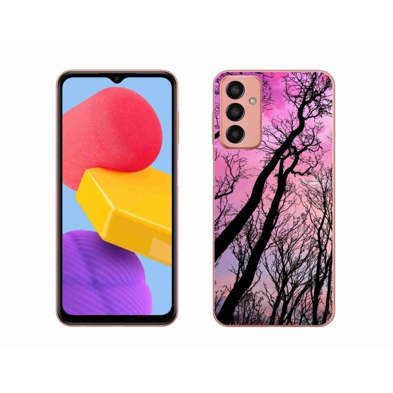 Gél tok mmCase mobiltelefonhoz Samsung Galaxy M13 - kidőlt fák