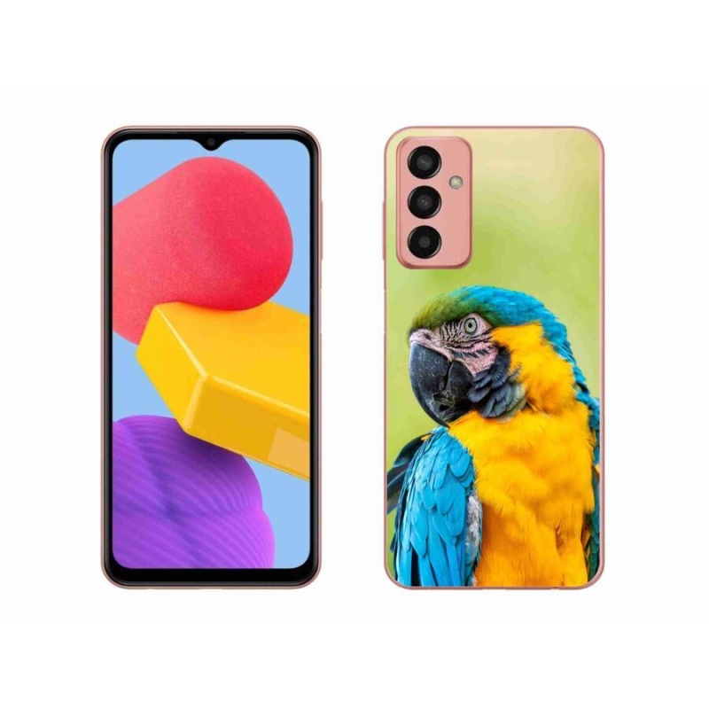 Gél tok mmCase Samsung Galaxy M13 készülékhez - papagáj ara 2