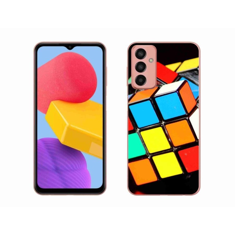 Gél tok mmCase Samsung Galaxy M13 készülékhez - Rubik-kocka