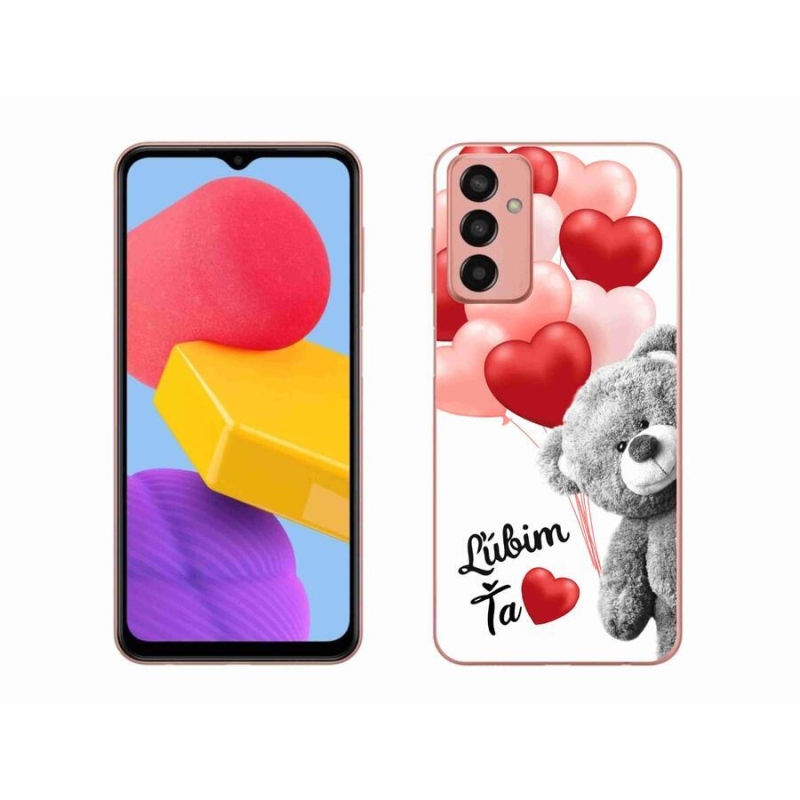 Gél tok mmCase mobil Samsung Galaxy M13 - I love you en