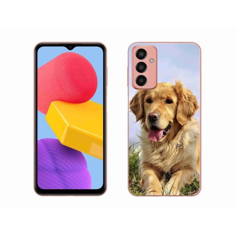 Gél tok mmCase mobil Samsung Galaxy M13 - golden retriever - gél tok mmCase mobil Samsung Galaxy M13 - golden retriever