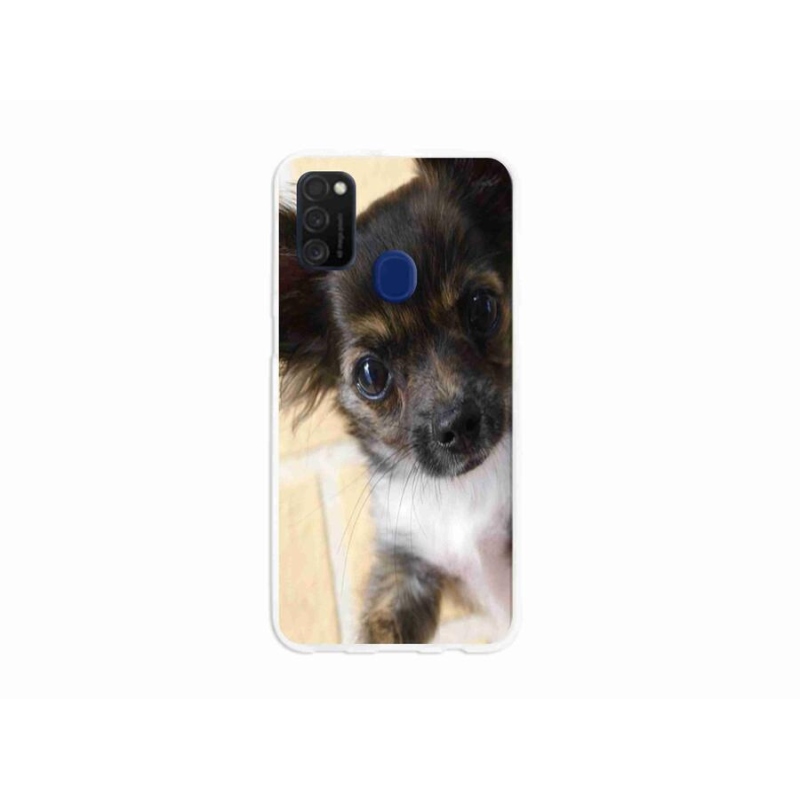 Gél tok mmCase mobil Samsung Galaxy M21 - chihuahua 2