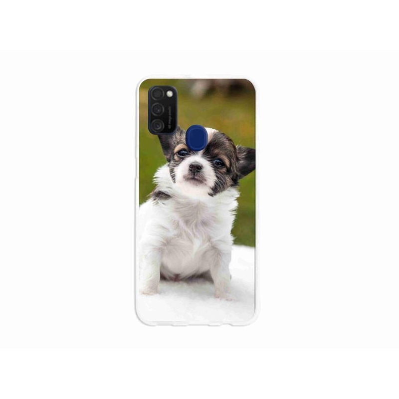 Gél tok mmCase mobil Samsung Galaxy M21 - chihuahua 4