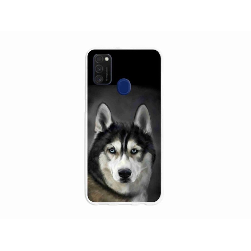 Gél tok mmCase mobiltelefonhoz Samsung Galaxy M21 - husky