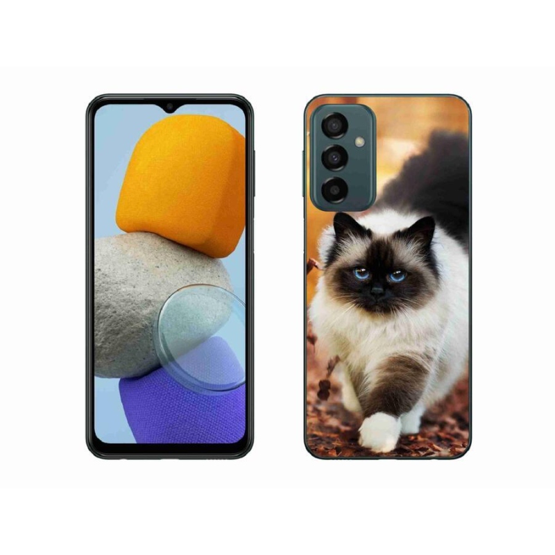 Gél tok mmCase a Samsung Galaxy M23 5G készülékhez - macska