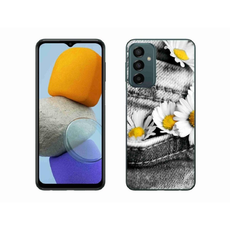 Gél tok mmCase mobiltelefonhoz Samsung Galaxy M23 5G - százszorszépek