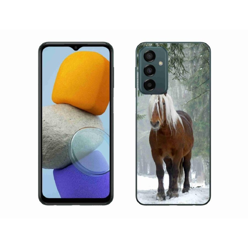 Gél tok mmCase a Samsung Galaxy M23 5G készülékhez - ló az erdőben