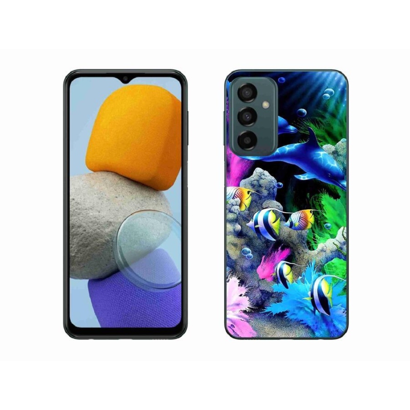 Gél tok mmCase a Samsung Galaxy M23 5G készülékhez - tengeri világ