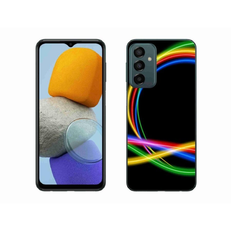 Gél tok mmCase a Samsung Galaxy M23 5G készülékhez - neon körök