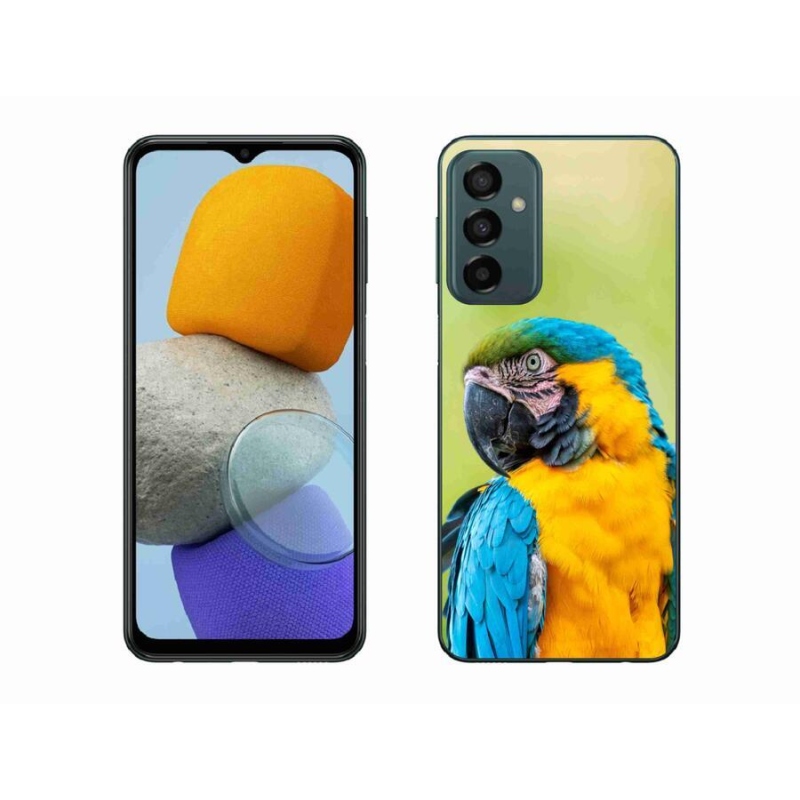 Gél tok mmCase a Samsung Galaxy M23 5G készülékhez - papagáj ara 2