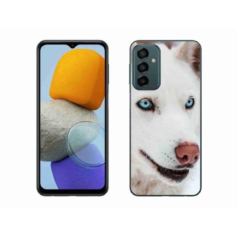 Gél tok mmCase a Samsung Galaxy M23 5G készülékhez - kutyaszemmel nézve