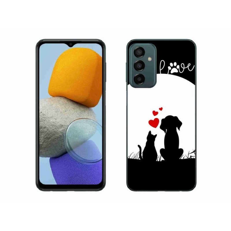 Gél tok mmCase Samsung Galaxy M23 5G - állati szeretet