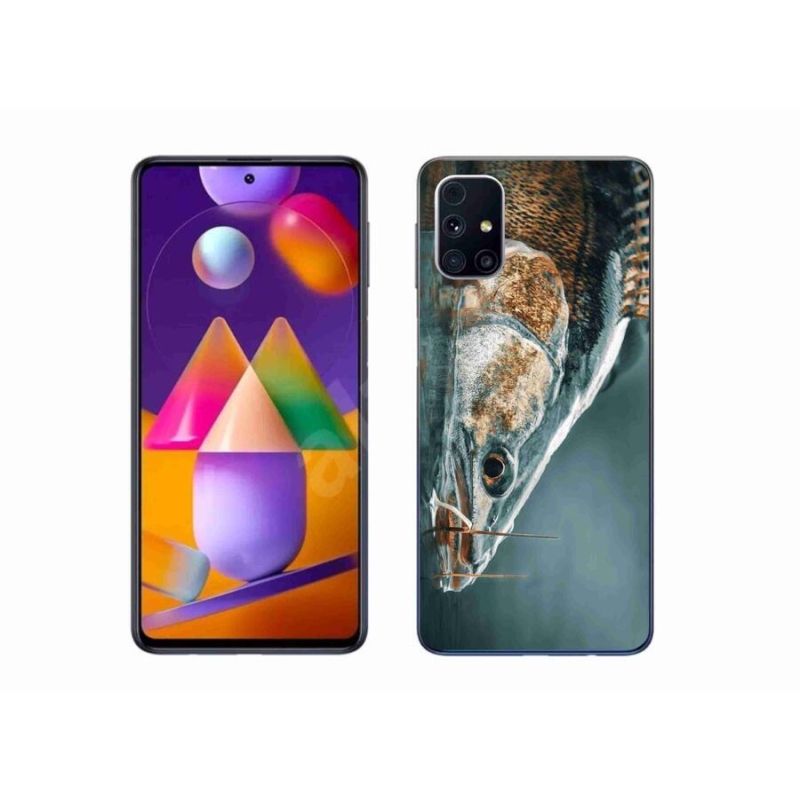 Gél tok mmCase Samsung Galaxy M31s készülékhez - ananász