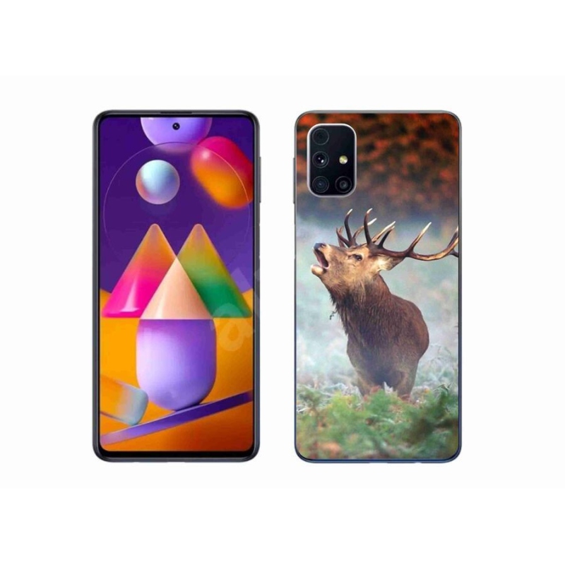 Gél tok mmCase a Samsung Galaxy M31s készülékhez - szarvas 2