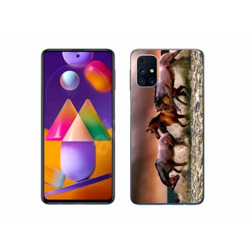 Gél tok mmCase mobil Samsung Galaxy M31s - lovak 1