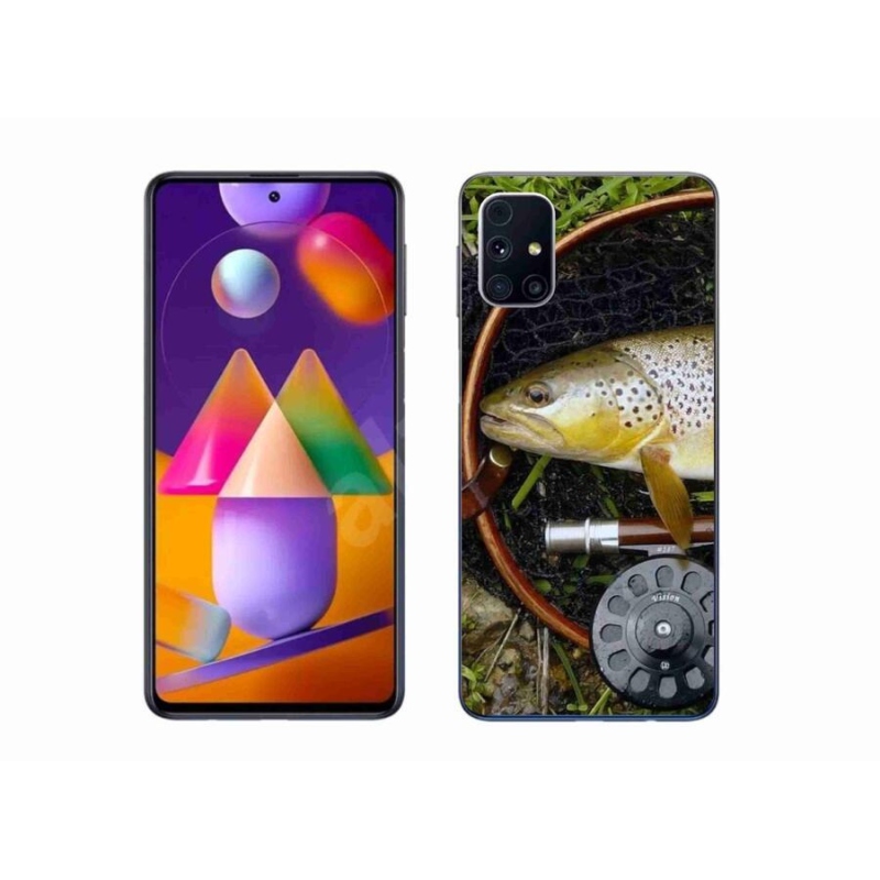 Gél tok mmCase mobil Samsung Galaxy M31s - pisztráng 2