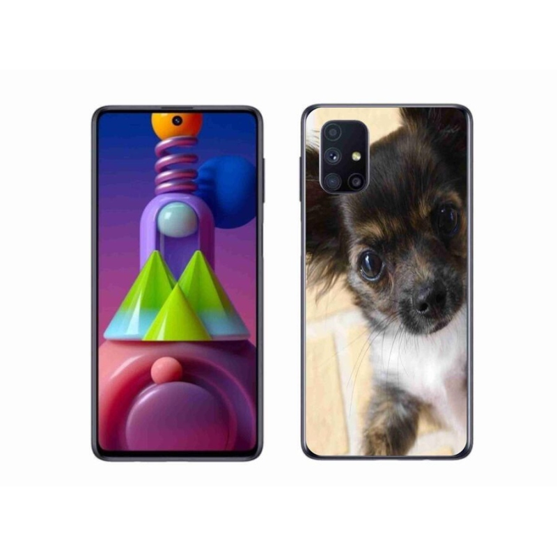 Gél tok mmCase mobil Samsung Galaxy M51 - chihuahua 2