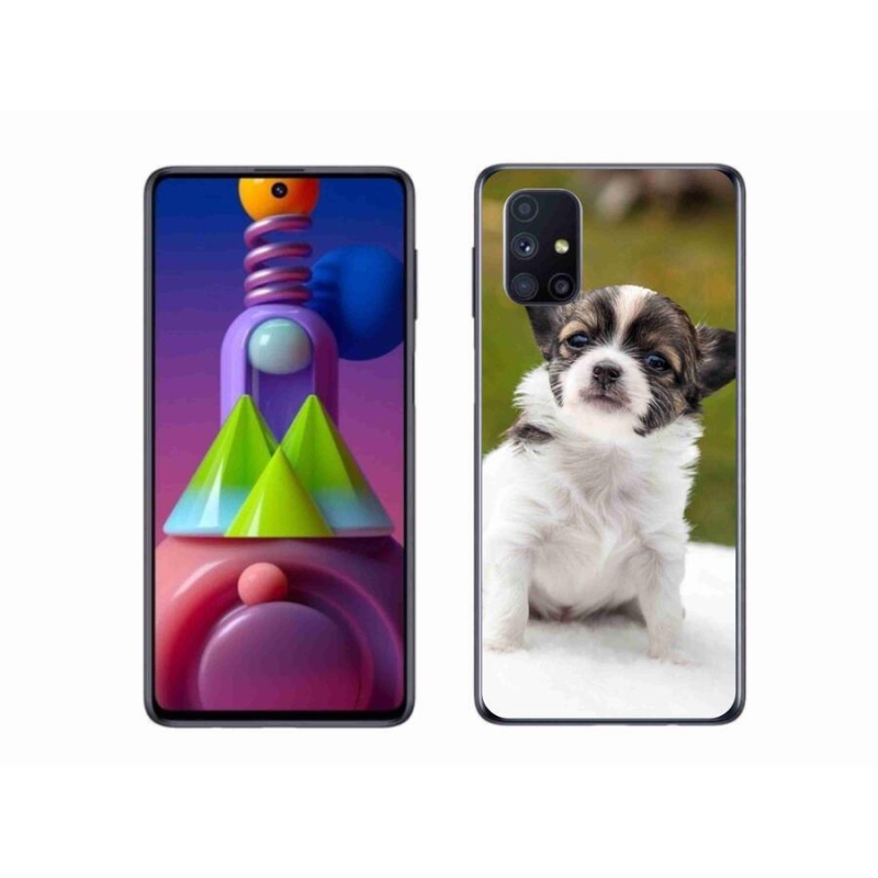 Gél tok mmCase mobil Samsung Galaxy M51 - chihuahua 4