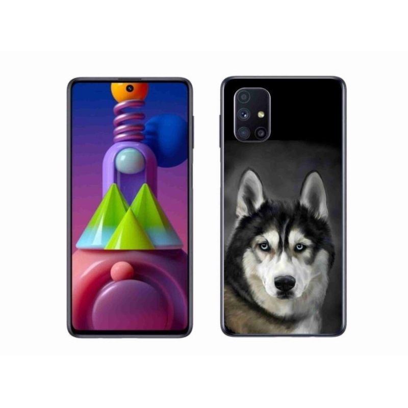 Gél tok mmCase mobiltelefonhoz Samsung Galaxy M51 - husky