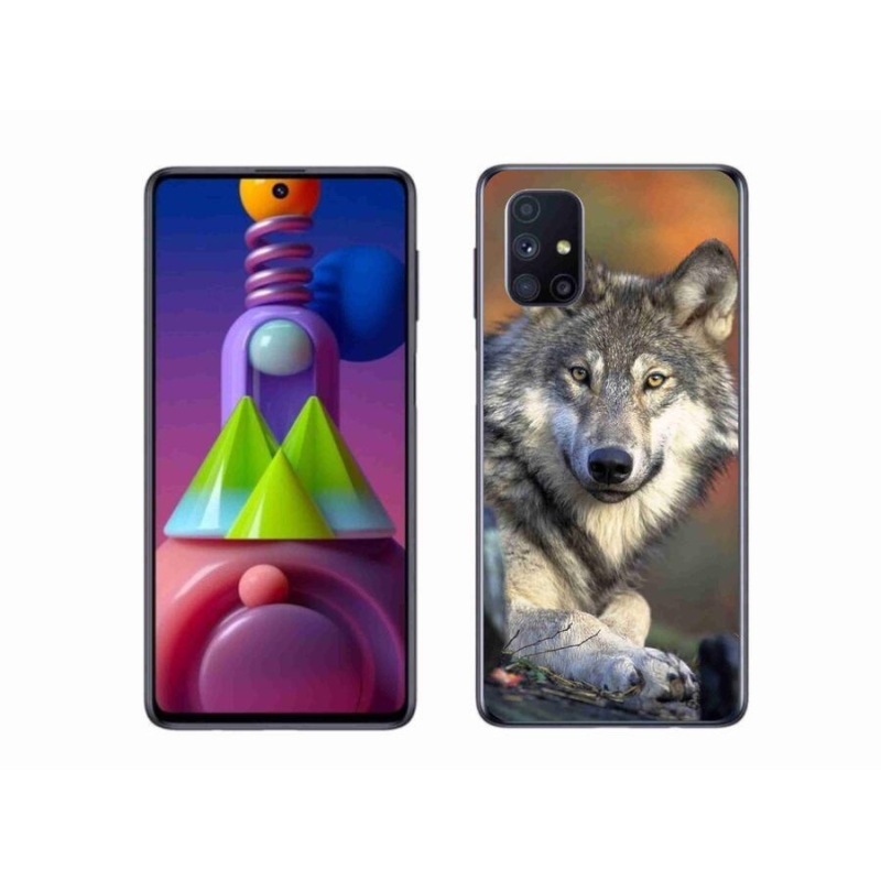 Gél tok mmCase a Samsung Galaxy M51 készülékhez - farkas