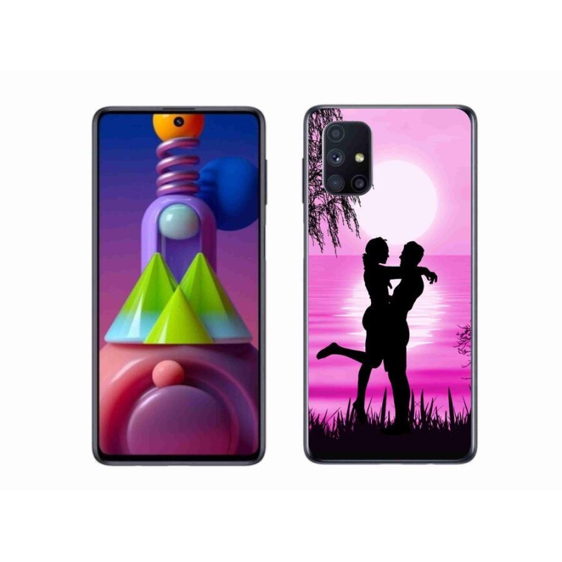 Gél tok mmCase a Samsung Galaxy M51 készülékhez - naplemente