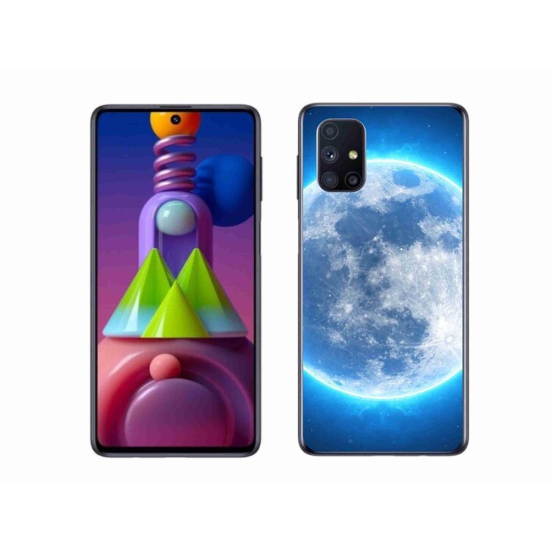 Gél tok mmCase a Samsung Galaxy M51 készülékhez - földgömb alakú