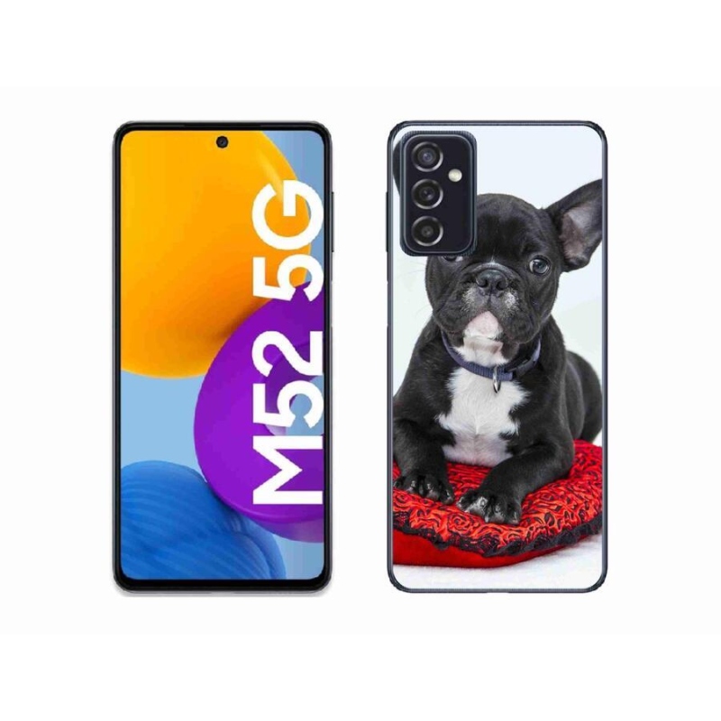 Gél tok mmCase a Samsung Galaxy M52 5G készülékhez - bulldog