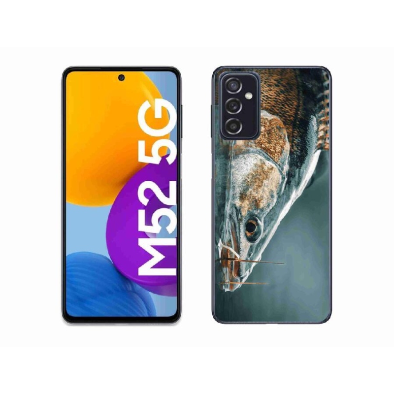 Gél tok mmCase a Samsung Galaxy M52 5G készülékhez - ananász