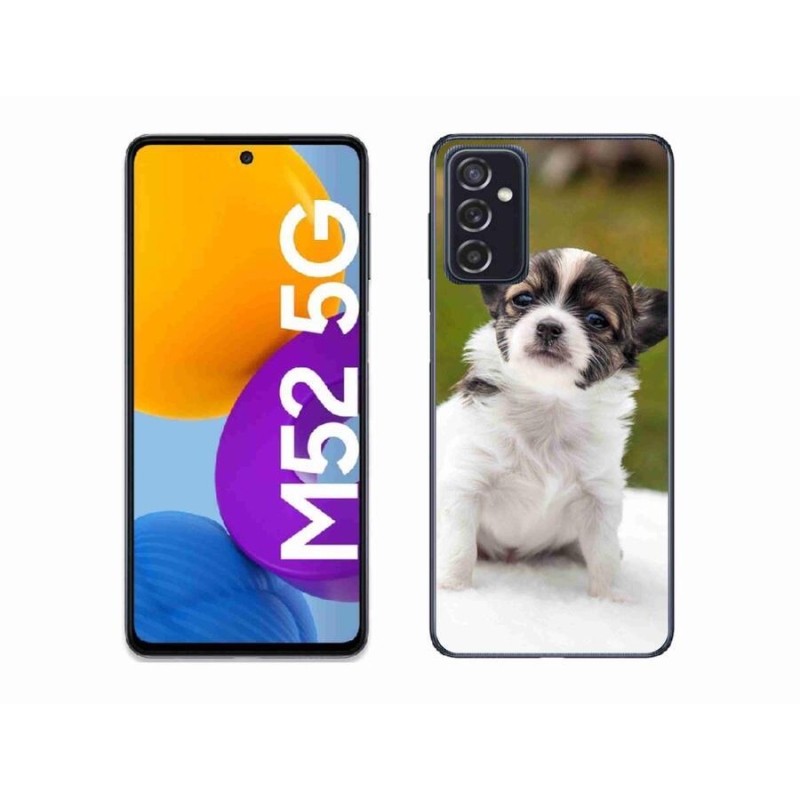 Gél tok mmCase mobil Samsung Galaxy M52 5G - chihuahua 4