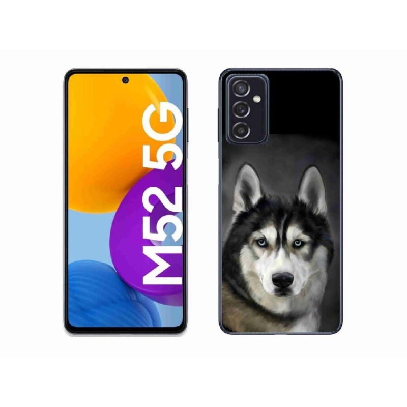 Gél tok mmCase mobiltelefonhoz Samsung Galaxy M52 5G - husky