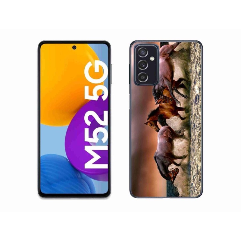 Gél tok mmCase mobiltelefonhoz Samsung Galaxy M52 5G - lovak 1