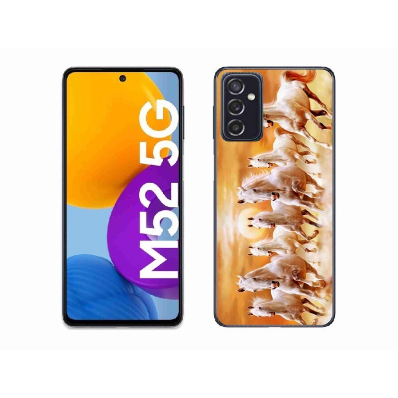 Gél tok mmCase mobiltelefonhoz Samsung Galaxy M52 5G - lovak 2